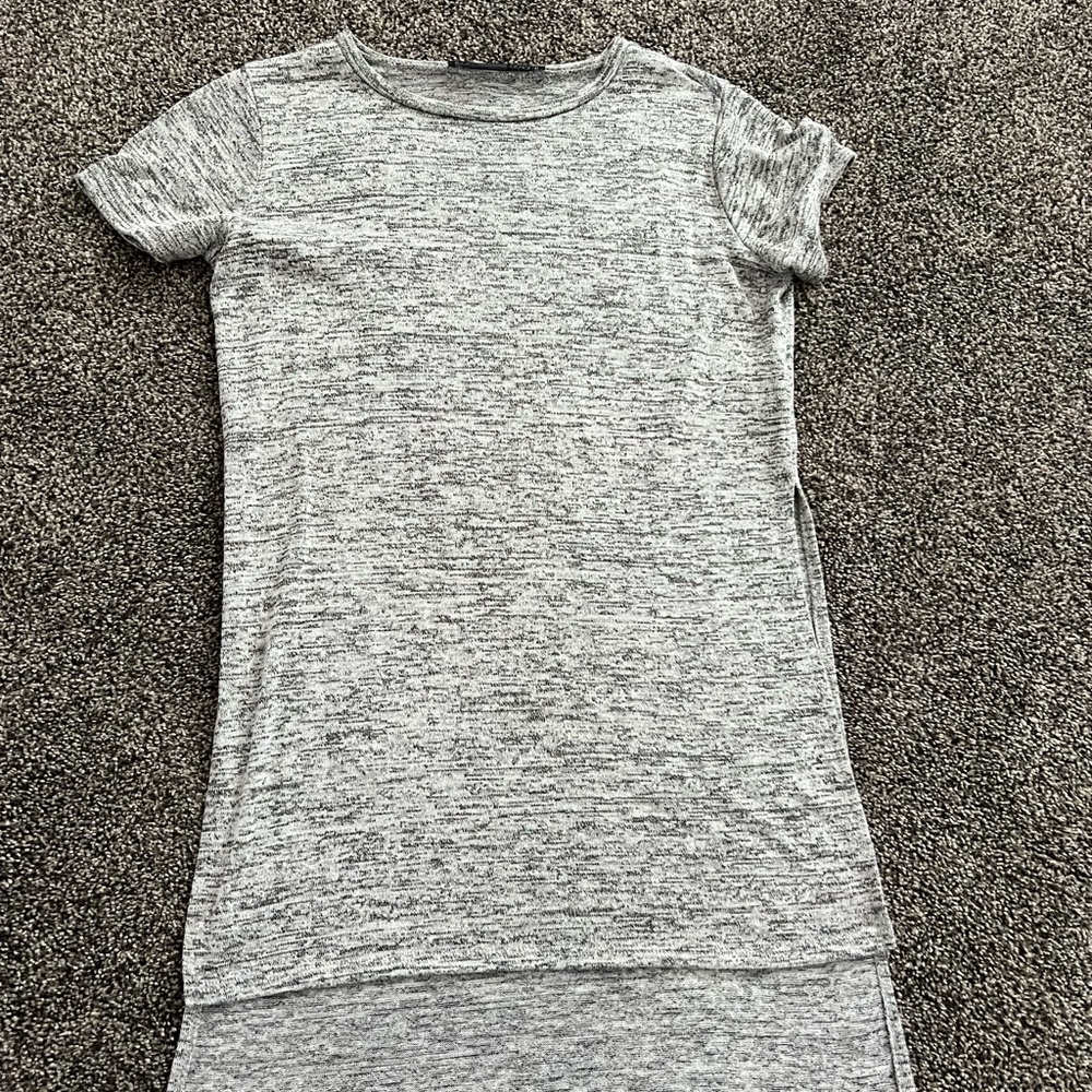 Rebel Sugar Heather Gray Knit Top